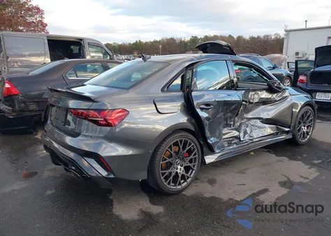 2025 Audi Rs 3 Tfsi Quattro S Tronic z USA, uszkodzony, nr VIN WUAGWDGY0SA909971